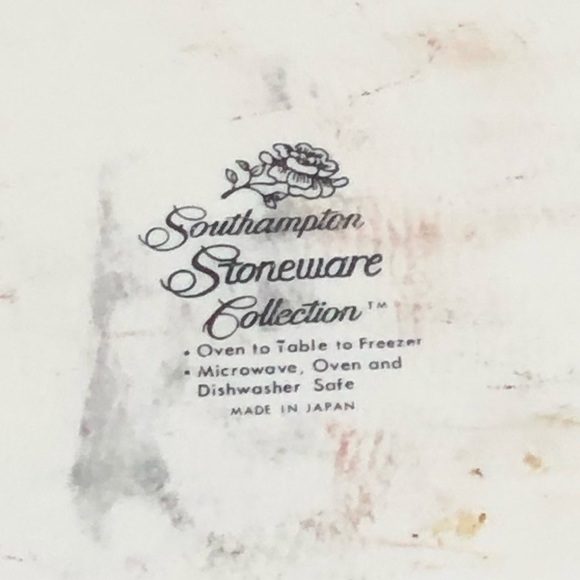 Vintage square stoneware baking dish Southampton - Picture 4 of 9